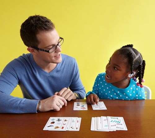Blue Orange Super Genius Compound Words Card Game – Educational Matching Game for Kids Ages 6+