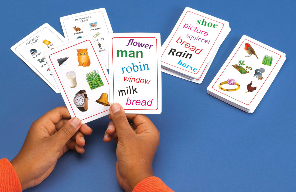 Blue Orange Super Genius Reading 2 Card Game – Vocabulary Matching for Ages 6+