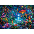 Blueforest 1000 Piece Mystical Forest Jigsaw Puzzle with Dreamcatcher & Mushrooms – Back Letter Sorting System, 27.5x19.7 Inches