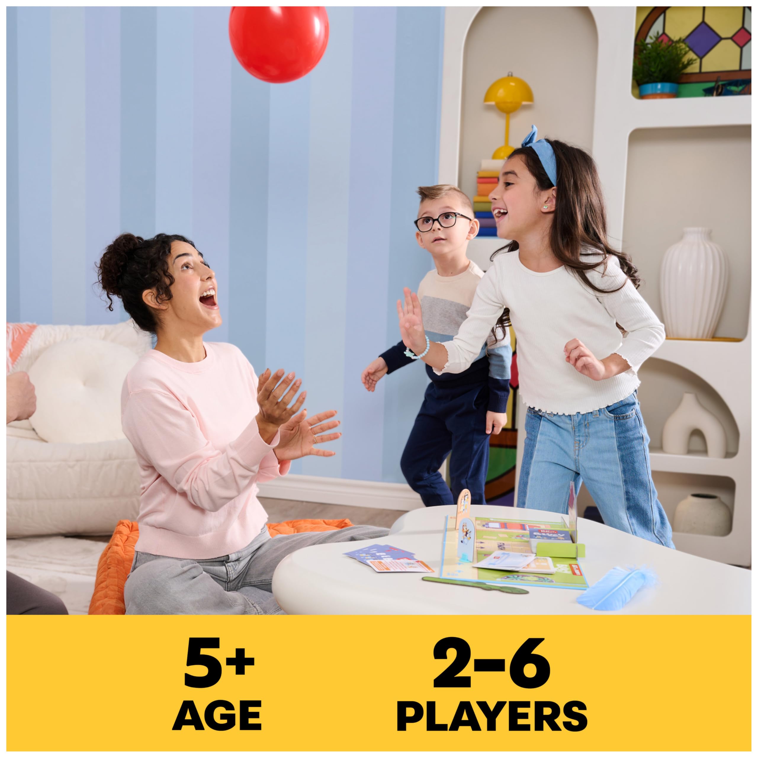 Bluey Beat the Parents Board Game: Kids vs Parents Trivia & Fun Challenges for Family Night