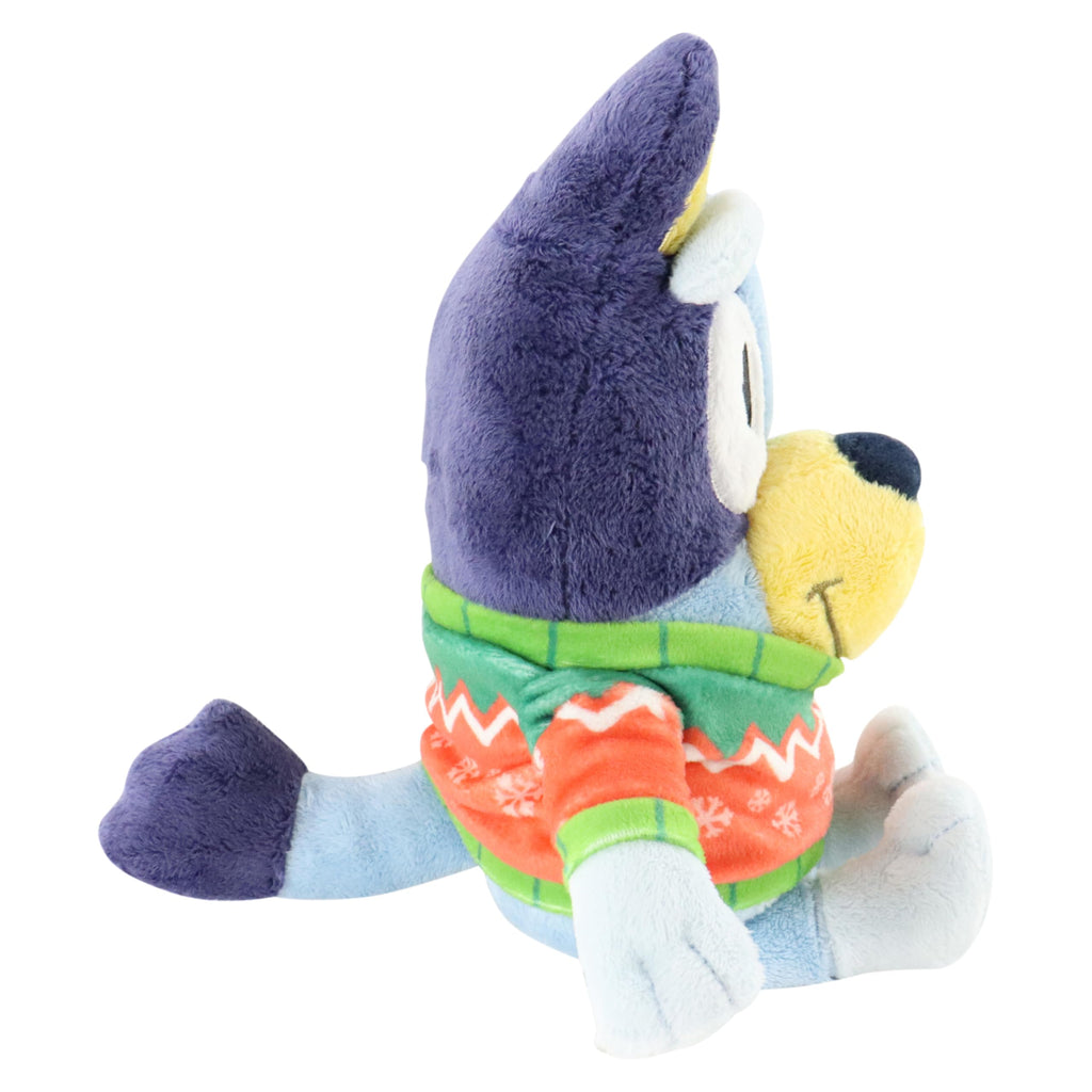 Bluey Christmas Plush - 8-Inch Mini Soft Toy, Officially Licensed, Ultra Soft, Ages 3+