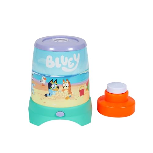 Bluey Cyclone No Spill Bubble Machine - Non-Toxic Bubble Toy for Kids Ages 3+