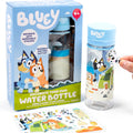 Bluey DIY Water Bottle Kit with Reusable Stickers | BPA-Free 13oz Kids Bottle for Parties & Sports