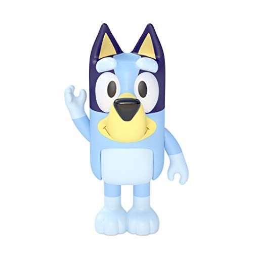 Bluey Family Figure Pack of 4 – Poseable Bluey, Bingo, Chilli & Bandit Toys for Kids Ages 3+
