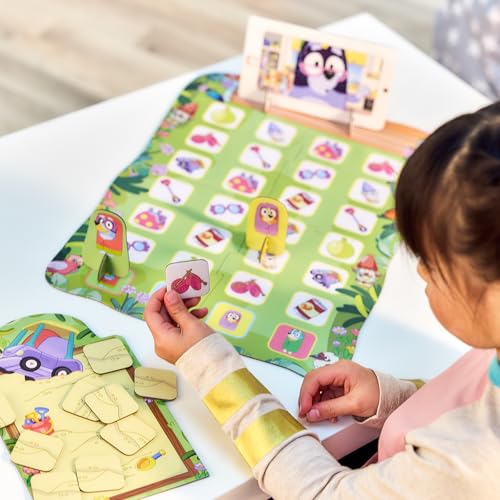 Bluey Grannies Board Game for Kids Ages 3+ - Race to Call Nana and Start a Flossing Party