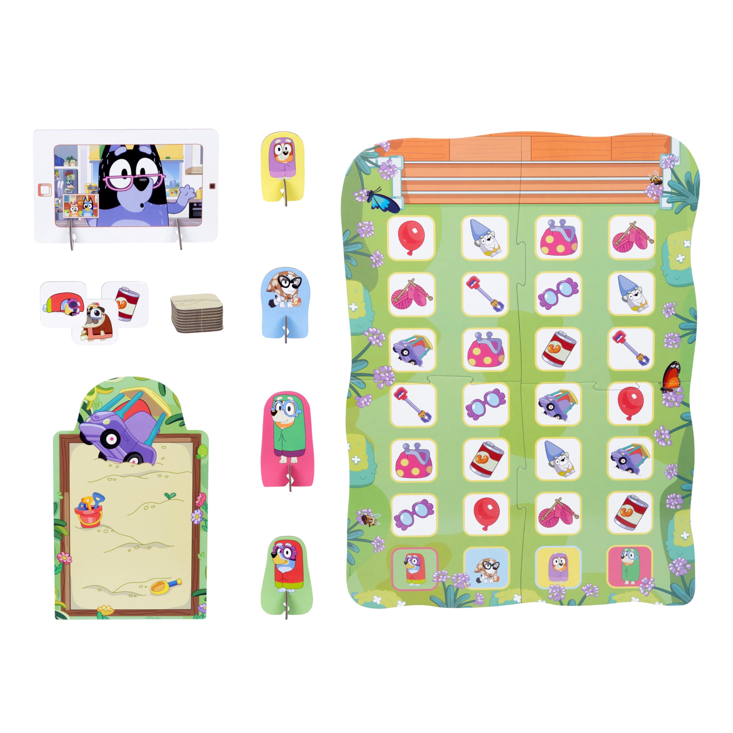 Bluey Grannies Board Game for Kids Ages 3+ - Race to Call Nana and Start a Flossing Party