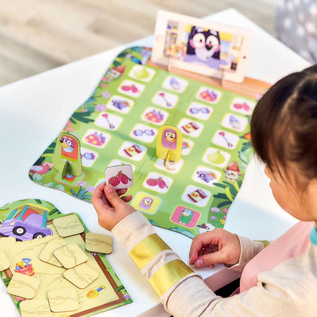 Bluey Grannies Board Game for Kids Ages 3+ - Race to Call Nana and Start a Flossing Party
