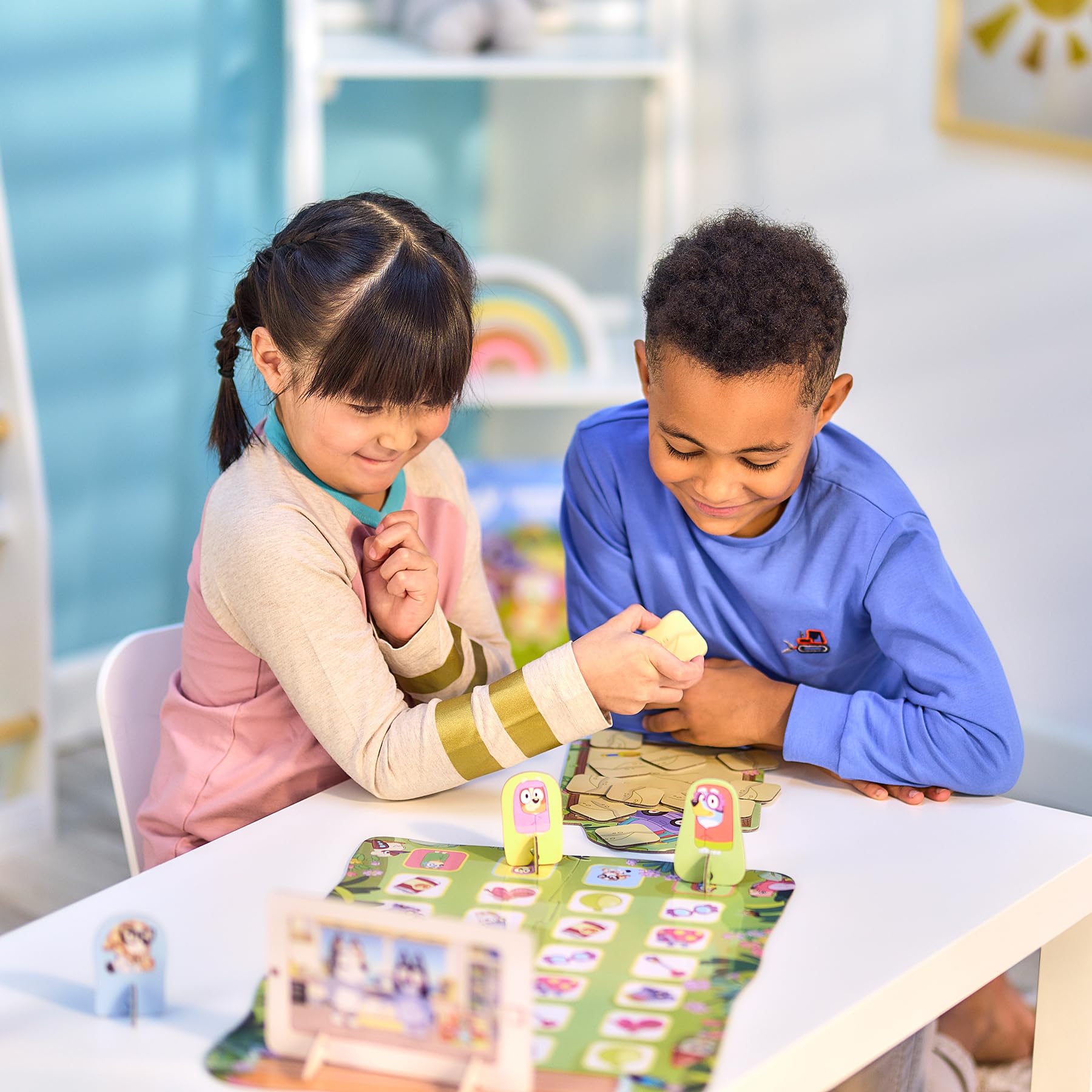 Bluey Grannies Board Game for Kids Ages 3+ - Race to Call Nana and Start a Flossing Party