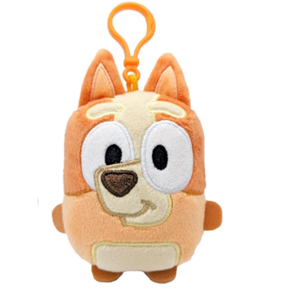 Bluey Mini Plush Bingo - 4.75-Inch Soft Plush Toy with Backpack Clip for Kids Ages 3+
