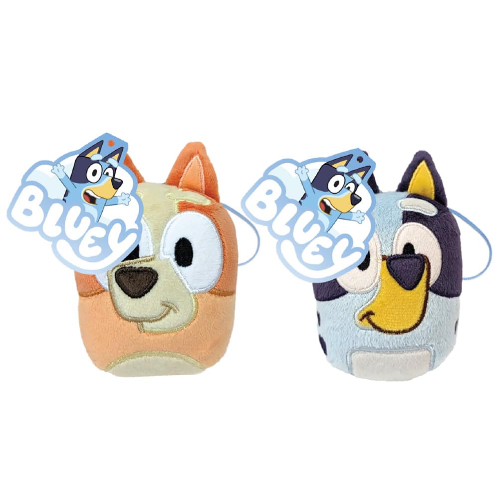 Bluey Mini Plush Bingo - 4.75-Inch Soft Plush Toy with Backpack Clip for Kids Ages 3+