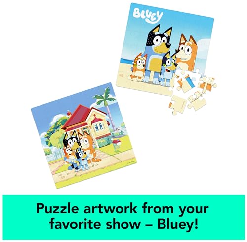 Bluey Puzzles 2-Pack – 36-Piece Jigsaw Puzzles for Kids Ages 3+