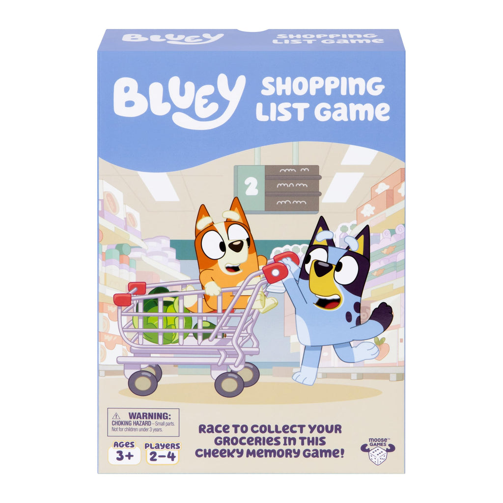 Bluey Shopping List Game – Memory & Matching Fun for Ages 3+