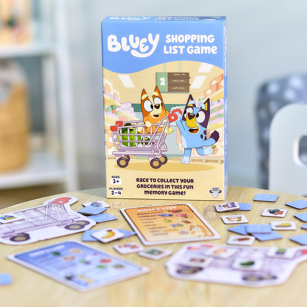 Bluey Shopping List Game – Memory & Matching Fun for Ages 3+