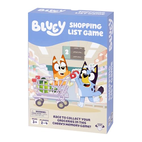 Bluey Shopping List Game – Memory & Matching Fun for Ages 3+