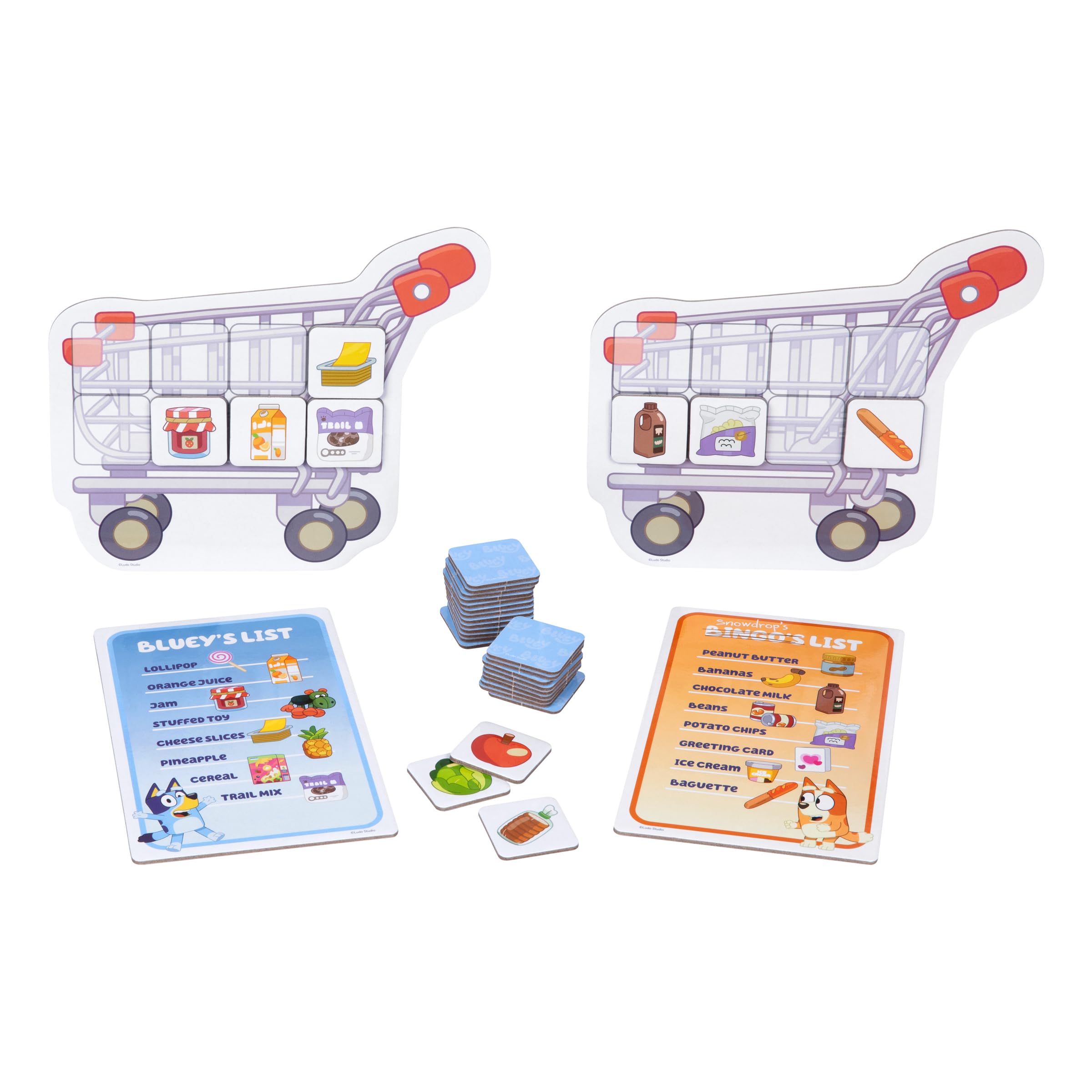 Bluey Shopping List Game – Memory & Matching Fun for Ages 3+