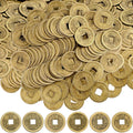 Boao 300-Piece Chinese Feng Shui Coins - Imitation Qing Dynasty Coins for Wealth and Good Luck (0.8 Inch)
