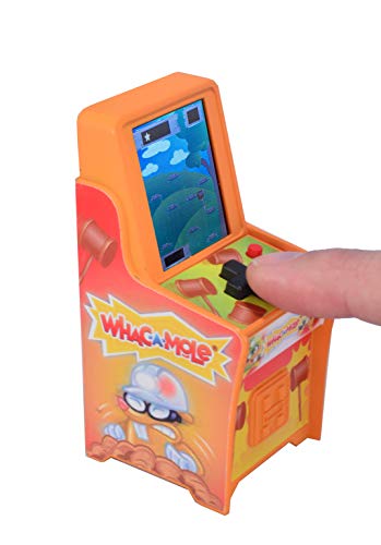 Boardwalk Arcade Whac-A-Mole Miniature Handheld Game – Portable LCD Arcade Toy