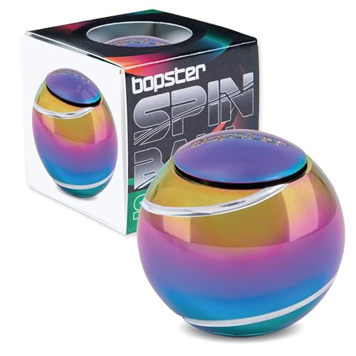 bopster Metal Spin Ball – Premium Fidget Spinner for Stress Relief & Focus | Compact Desk Toy