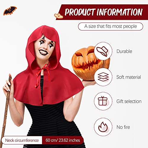 Boyiee Unisex Medieval Hood Cowl - Grim Cloak & Plague Doctor Hat for Cosplay Costume
