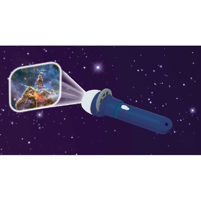 Brainstorm Toys Space Torch and Projector - 24 NASA Images, Up to 1m Wide, Ages 3+