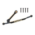 Brass Steering Link Set for FMS FCX24 1/24 RC Crawlers – Replaces Plastic Rods, Includes Screws – Black