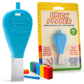 Brick Popper Separator Tool - Light Blue: Quickly Remove Stuck Bricks Without Damage