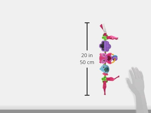 Bright Starts Busy Birdies Carrier Toy Bar - Musical Lights & Activities for Newborns+
