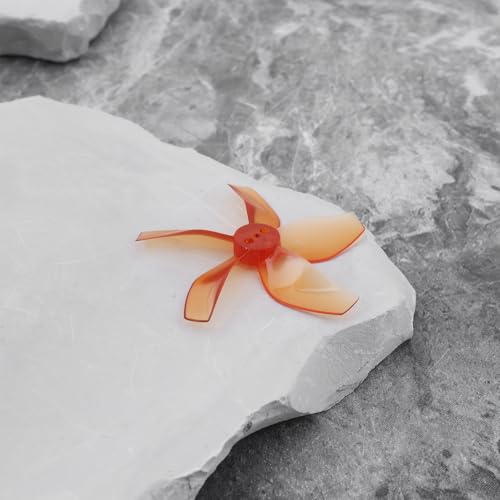 Briny River 5-Blade Propellers for DJI NEO – Orange, Low Noise, Quick Release (4 Pack with Screwdriver)