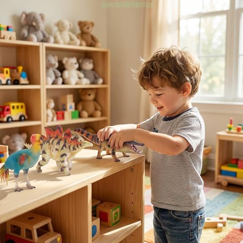 Brontornis Prehistoric Bird Figurine – Gemini&Genius Terror Bird Toy, 7-10 Inch Collectible Action Figure for Kids and Display