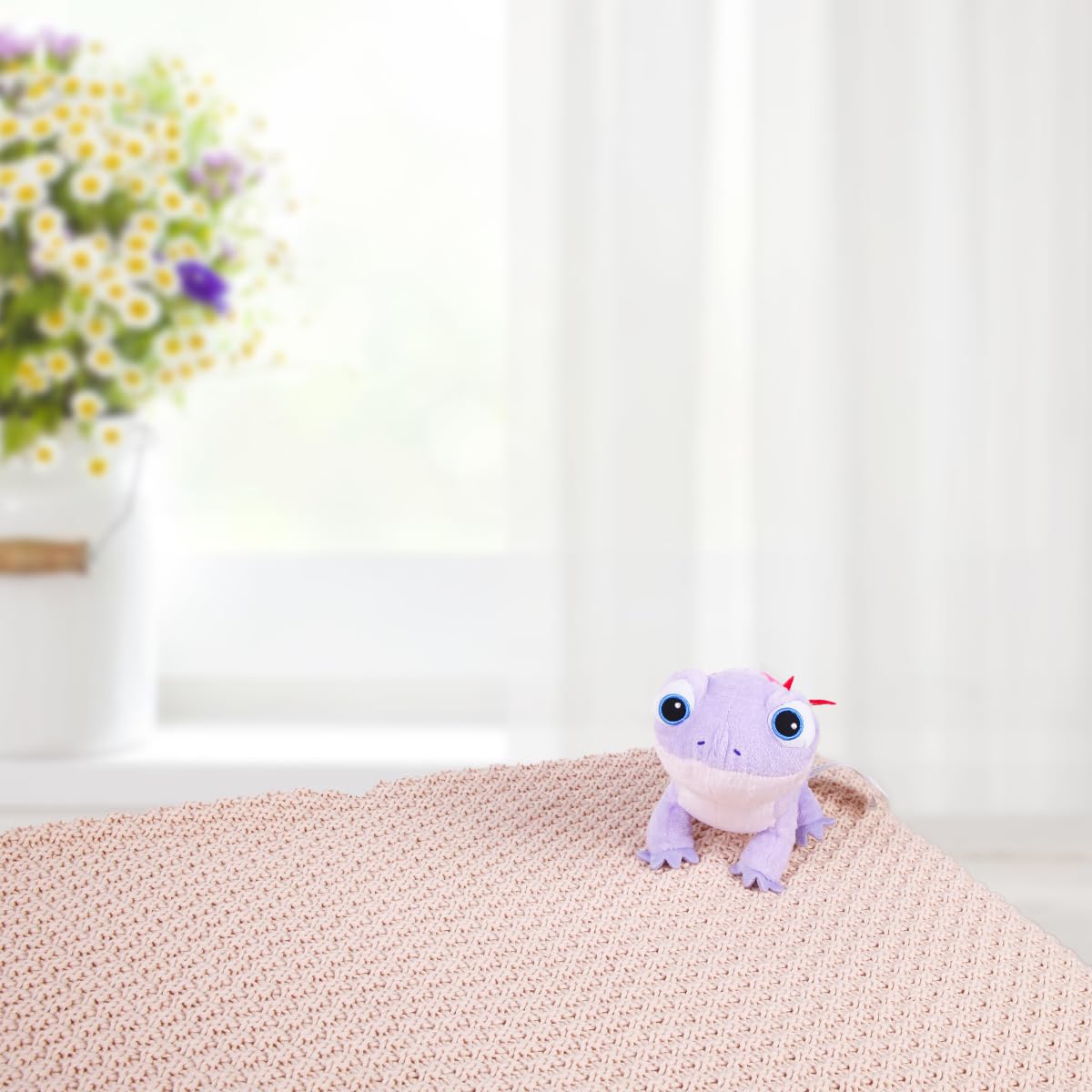 Brunii Salamander Frozen Purple Stuffed Animal Toy – Soft, Durable Plush from Espiègle