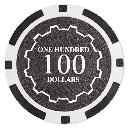 Brybelly Eclipse Poker Chips – 14g Clay Composite, 11 Denominations, Pack of 50