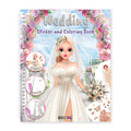 BSCOOL Wedding Sticker Dress Up Book with Mermaid Kingdom - 200 Pieces Reusable Stickers for Kids Ages 5 and Up