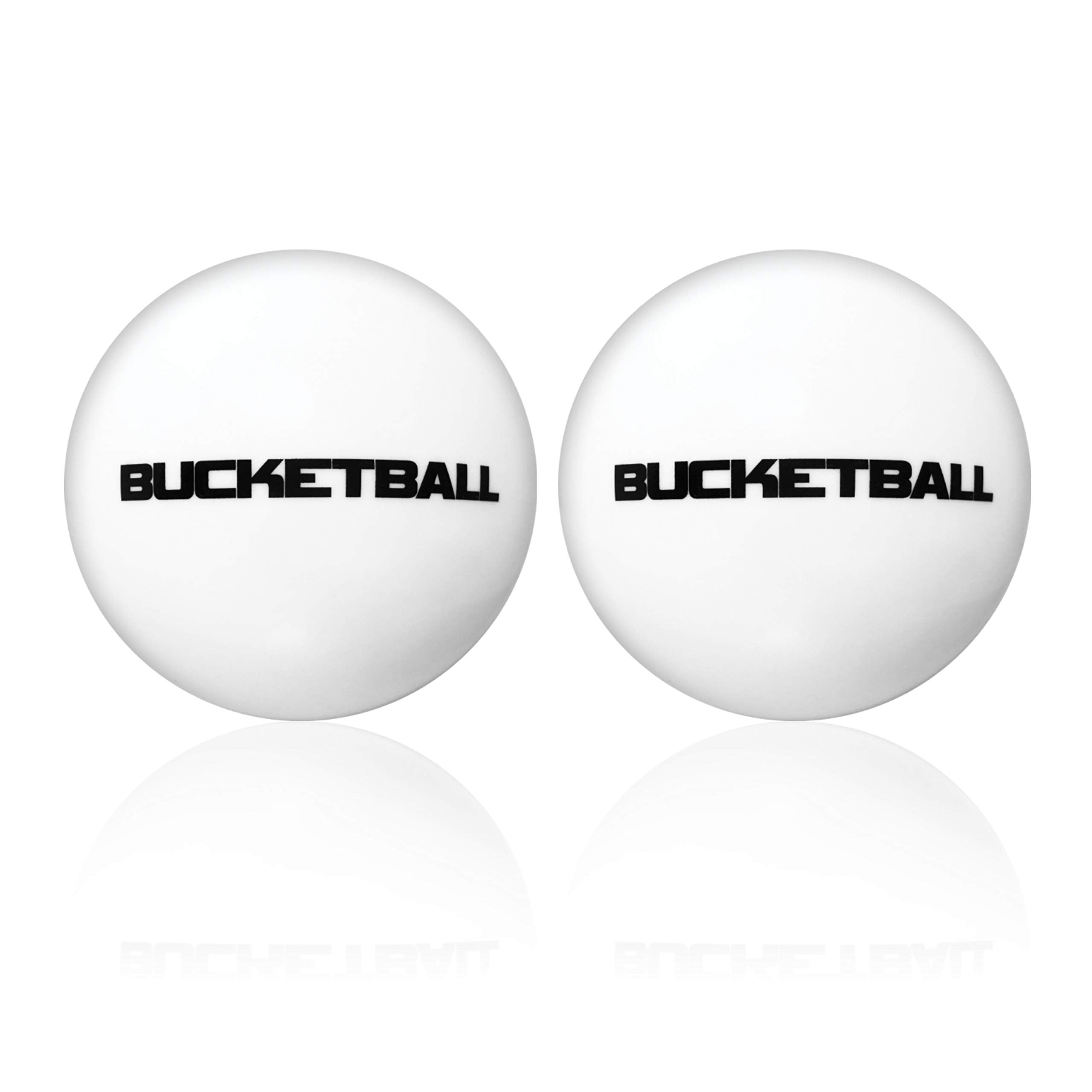 BucketBall Bucket Pong Balls (2-Pack) – Red, Waterproof, UV-Resistant Outdoor Game Balls