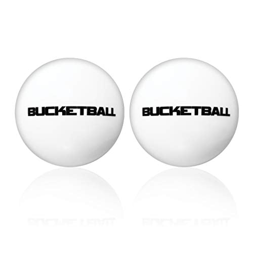 BucketBall Bucket Pong Balls (2-Pack) – Red, Waterproof, UV-Resistant Outdoor Game Balls