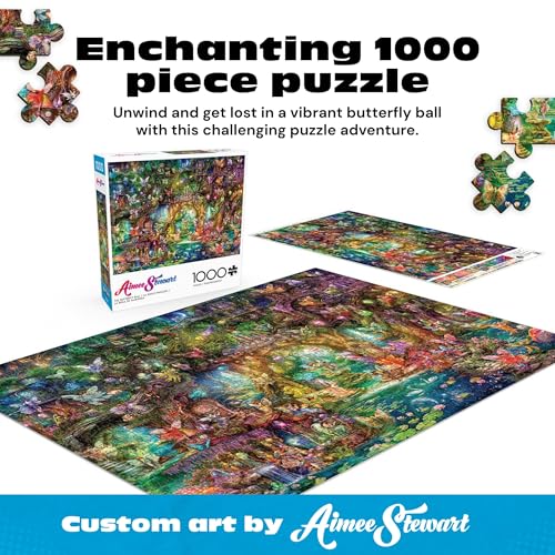 Buffalo Games Aimee Stewart The Butterfly Ball 1000-Piece Jigsaw Puzzle