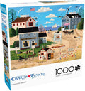 Buffalo Games Charles Wysocki Nantucket Breeze 1000 Piece Jigsaw Puzzle - 26.75x19.75 in - Nautical Scene for Adults