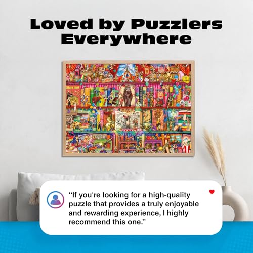 Buffalo Games Circus Extravaganza 1000-Piece Puzzle: Vintage Carnival Art by Aimee Stewart