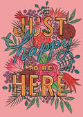 Buffalo Games Gold Collection: Happy Here 300-Piece Jigsaw Puzzle (Large Pieces)