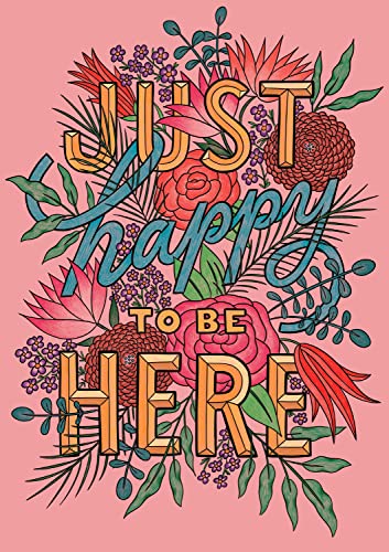Buffalo Games Gold Collection: Happy Here 300-Piece Jigsaw Puzzle (Large Pieces)