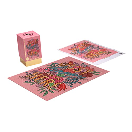 Buffalo Games Gold Collection: Happy Here 300-Piece Jigsaw Puzzle (Large Pieces)