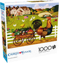 Buffalo Games Rooster Express 1000-Piece Jigsaw Puzzle