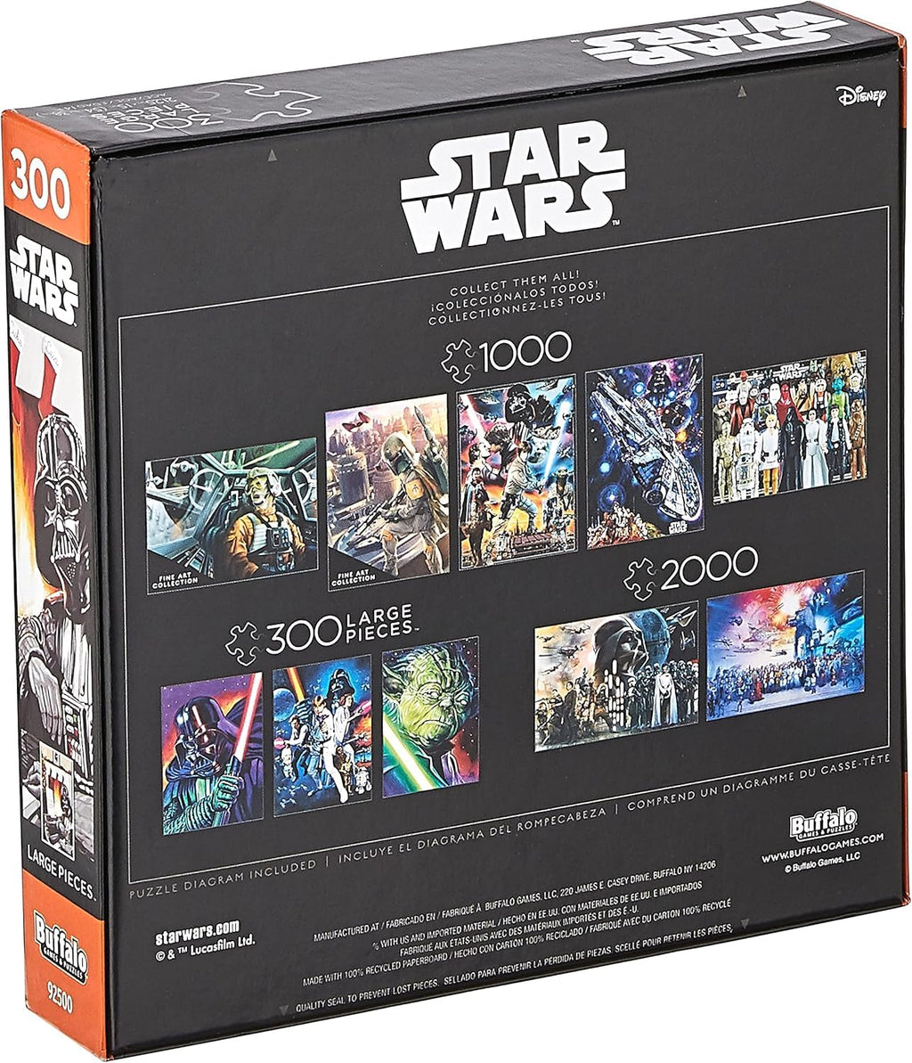Buffalo Games Star Wars: A Very Vader Christmas 300-Piece Jigsaw Puzzle (21.25 x 15 Inches)