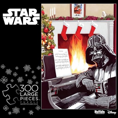 Buffalo Games Star Wars: A Very Vader Christmas 300-Piece Jigsaw Puzzle (21.25 x 15 Inches)