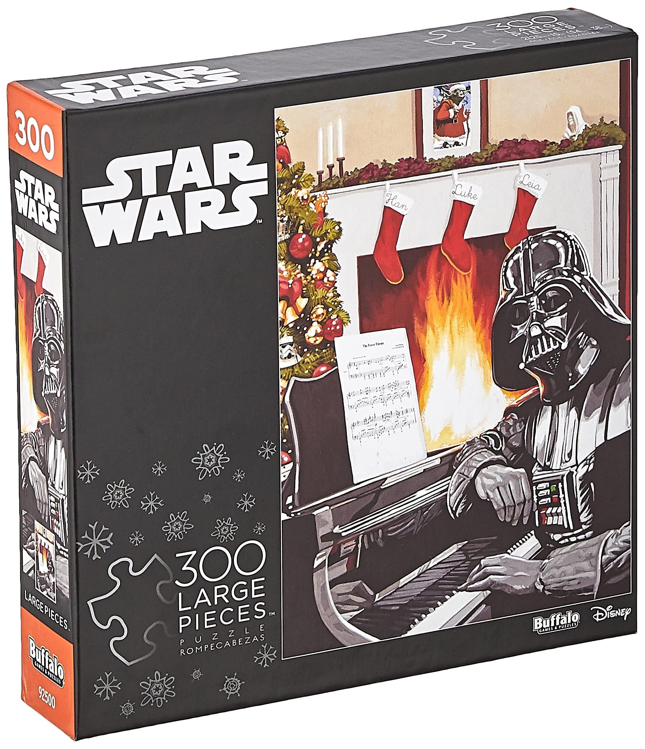 Buffalo Games Star Wars: A Very Vader Christmas 300-Piece Jigsaw Puzzle (21.25 x 15 Inches)