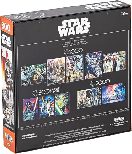 Buffalo Games Star Wars: A Very Vader Christmas 300-Piece Jigsaw Puzzle (21.25 x 15 Inches)