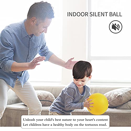 Buhoet 7-Inch Silent Foam Ball - Soft, Lightweight, and Bouncy for Indoor and Outdoor Play, Safe for Kids