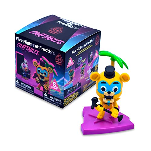 Build Your Own FNAF Security Breach Mini-Scene – Mystery Craftables Pack (Series 1)