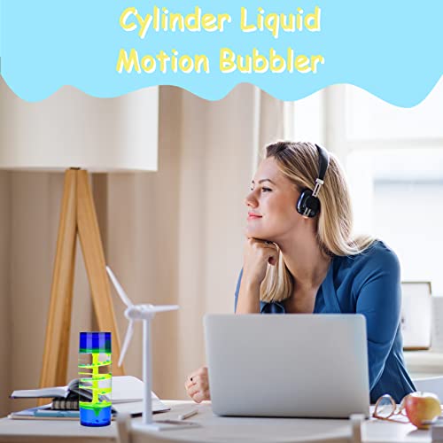 CAILINK Liquid Motion Bubbler – Cylinder Timer for Sensory Play and Relaxation
