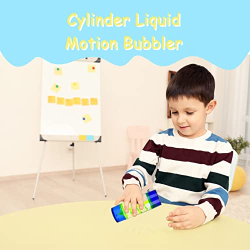 CAILINK Liquid Motion Bubbler – Cylinder Timer for Sensory Play and Relaxation