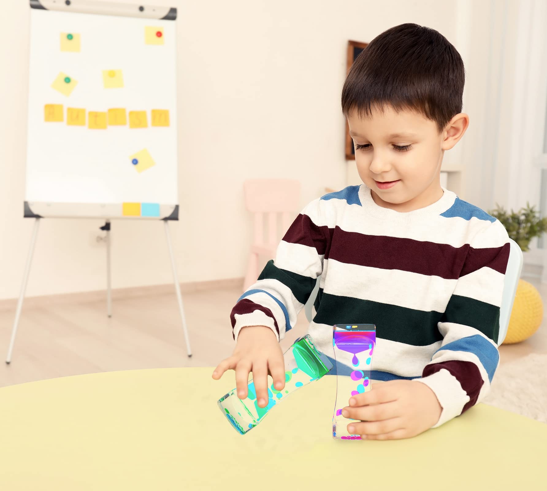 CAILINK Liquid Motion Bubbler Timer 2-Pack – Sensory Toys for Relaxation and Focus